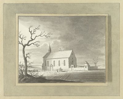 Kapell utenfor Zillinge nær Würzburg av Ernst Willem Jan Bagelaar