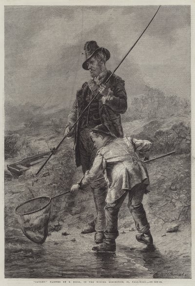 Fanget! (gravering) av Erskine Nicol