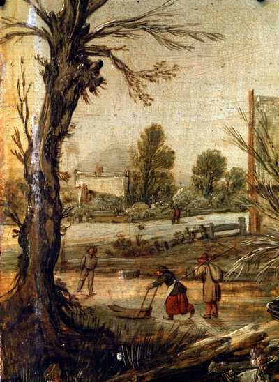 Vinter, 1600-tallet av Esaias van de Velde