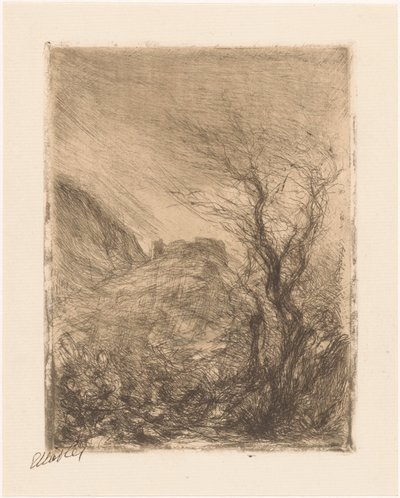 Capri (original tittel på objekt) av Etha Fles (signed by artist)