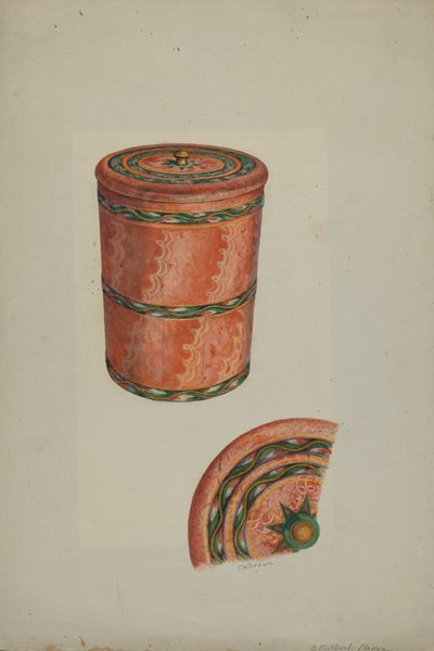 Pa. Tysk sukkerkar av Ethelbert Brown