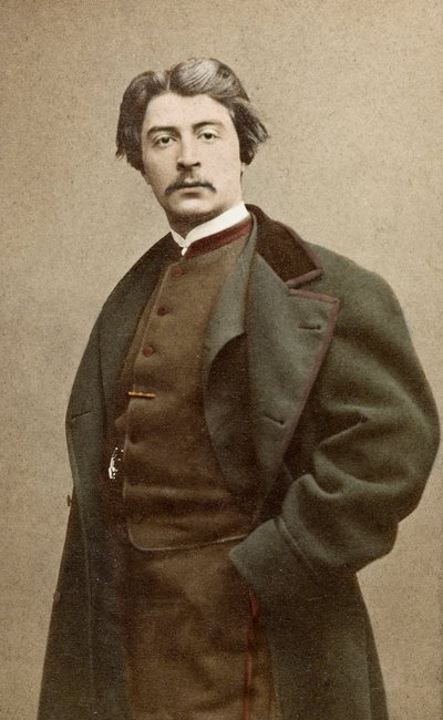 Portrett av James Tissot av Etienne (after) Carjat