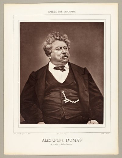 Alexandre Dumas (fransk romanforfatter og dramatiker, 1802-1870) av Etienne Carjat
