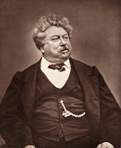 Alexandre Dumas fransk romanforfatter og dramatiker, 1802-1870, ca. 1876. av Etienne Carjat