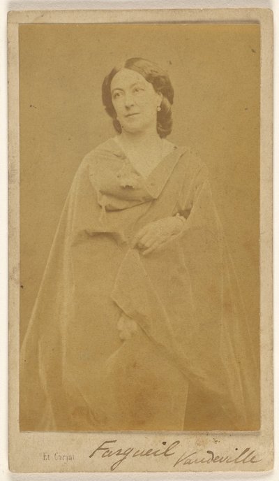 [Anais] Fargueil, vaudeville av Etienne Carjat