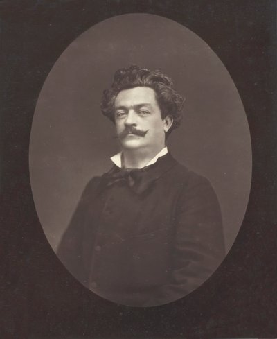 André Gill fransk karikaturist, 1840-1885, ca. 1876. av Etienne Carjat