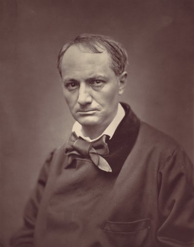 Charles Baudelaire, ca. 1863. av Etienne Carjat