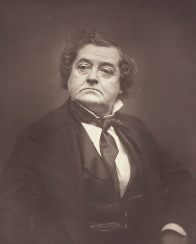 Frédérick Lemaître fransk skuespiller og dramatiker, 1800-1976, ca. 1876. av Etienne Carjat