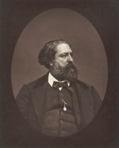 Gustave Aimard, ca. 1876. av Etienne Carjat