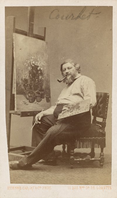 Gustave Courbet av Etienne Carjat