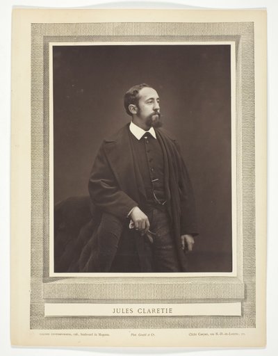 Jules Claretie av Etienne Carjat