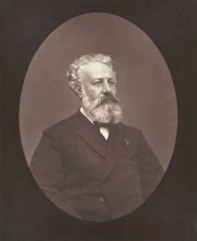 Jules Verne, ca. 1876. av Etienne Carjat