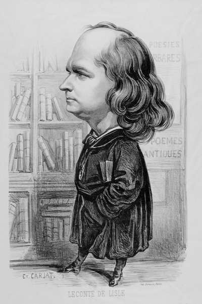 Leconte de Lisle av Etienne Carjat