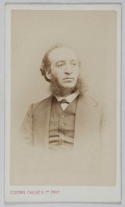Portrett av Jules Ferry (1832-1893), politiker, advokat, fullmektig minister av Etienne Carjat