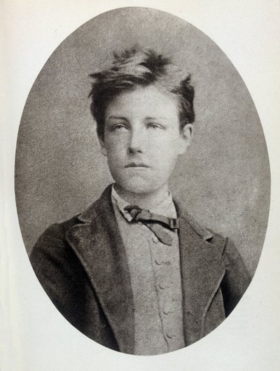 Portrett av Arthur Rimbaud (1859 - 1891) av Etienne Carjat
