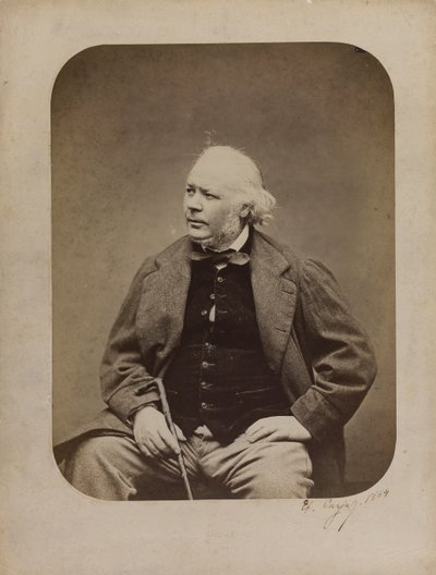Portrett av Honoré Daumier 1808-1879, 1864. av Etienne Carjat