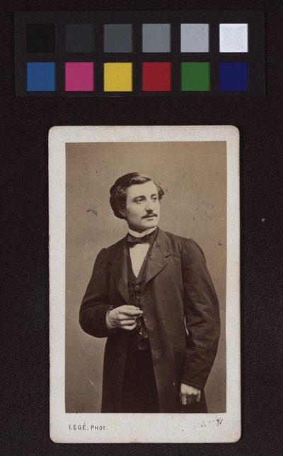 Prosper-Olivier Lissagaray (1838-1901), journalist av Etienne Carjat