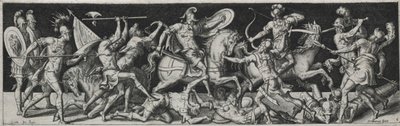 Kamper og triumfer, sannsynligvis 1560-tallet. av Etienne Delaune