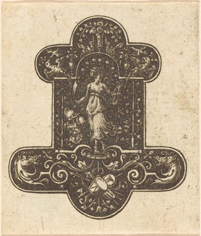 Judith med sjefen for Holofernes av Etienne Delaune