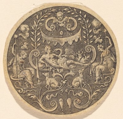 Leda av Etienne Delaune