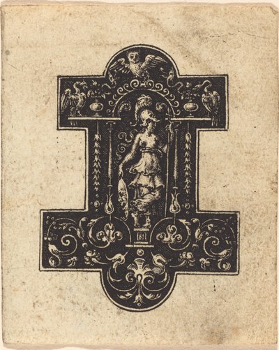 Minerva Stående av Etienne Delaune
