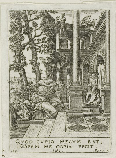 Narcissus av Etienne Delaune