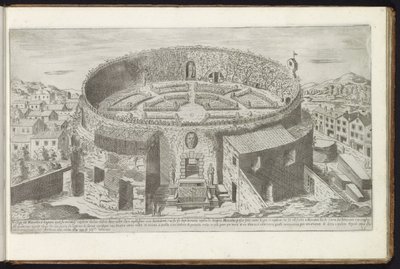 Mausoleum of Augustus med en anlagt hage i Roma Gamle bygninger (serietittel) I vestigi dell