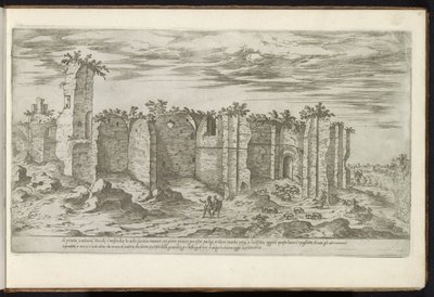 Ruinene av badene i Caracalla i Roma Gamle bygninger (serietittel) I vestigi dell