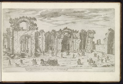 Diokletians bad i Roma Gamle bygninger (serietittel) I vestigi dell