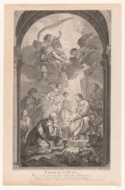 Tilbedelse av kongene Tableau d
