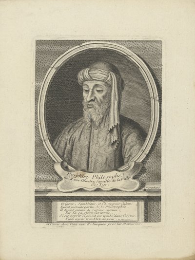 Porfyr av Tyrus, um 1700. av Etienne Jehandier Desrochers