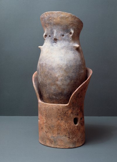Etruskisk sivilisasjon, begravelsesritual: formet baldakin, 8. århundre f.Kr. Fra stedet til Bisenzio av Etruscan