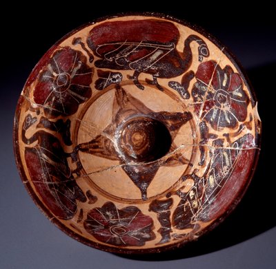 Etruskisk sivilisasjon: phiale mesomphalos av Etruscan