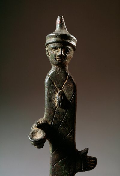 Haruspice, bronseskulptur, 3. århundre f.Kr av Etruscan Etruscan