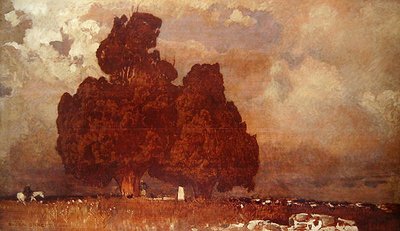 Hannibals grav av Eugen Felix Prosper Bracht