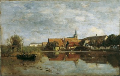 Utsikt over Giessen (Nord-Brabant) av Eugen Jettel