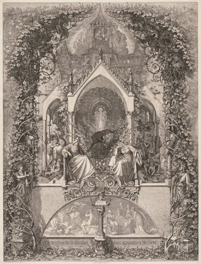 Briar Rose (Sleeping Beauty) av Eugen Napoleon Neureuther