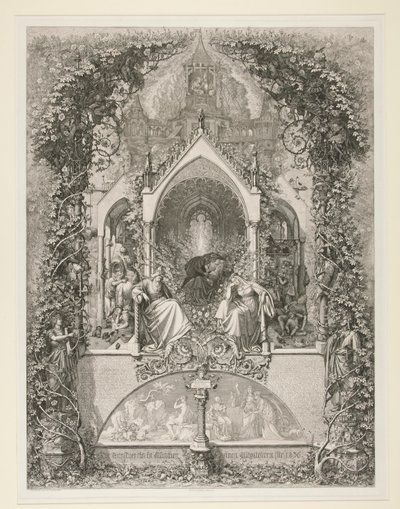 Dornrose. Maehrchen von Grimm. (Sleeping Beauty. Fairytale av Grimm) av Eugen Napoleon Neureuther
