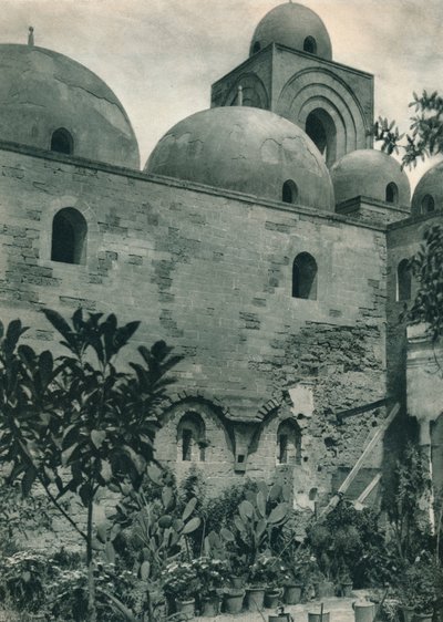 San Giovanni degli Eremiti-kirken, Palermo, Sicilia, Italia, 1927. av Eugen Poppel