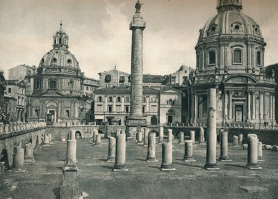Forum of Trajan, Roma, Italia, 1927 av Eugen Poppel