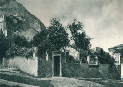 Garden, Taormina, Sicilia, Italia, 1927 av Eugen Poppel