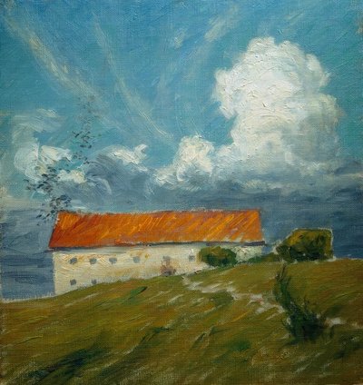 Det gamle slottet, Sketch av Eugen Prinz von Schweden