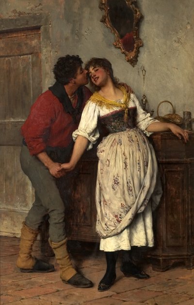 Akseptert, 1887 av Eugen von Blaas
