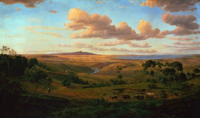 Utsikt over Geelong av Eugen von Guerard