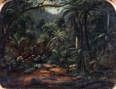 Ferntree Gully i Dandenong Ranges av Eugen von Guerard