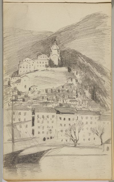skissebok av Eugen von Kahler