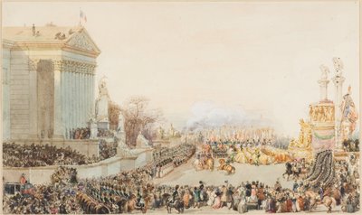 Oversettelsen av Napoleons aske: 15. desember av Eugene Louis Lami
