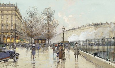 Boulevard Pereire, Paris av Eugene Galien Laloue