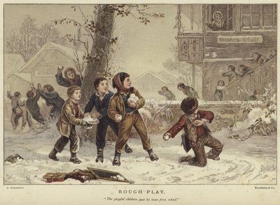 Rough Play av Eugene Alexis Girardet