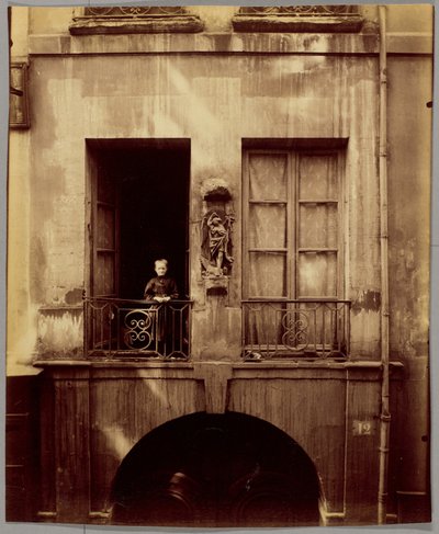 Tidligere Collège de Chanac, 12 rue de Bièvre av Eugène Atget